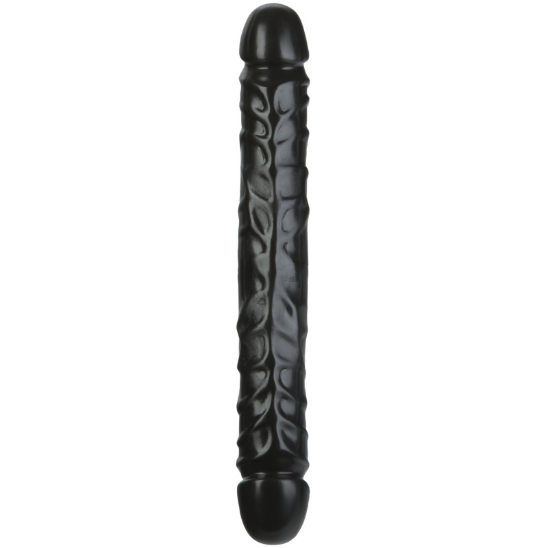 Doc Johnson Double Gode Header 30.5 x 3.8 cm Noir